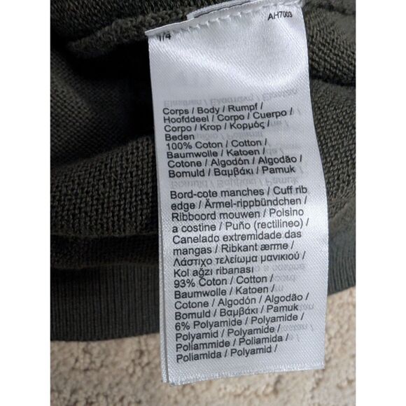 Lacoste Sweater Mens 3X 3XL Dark Green V Neck - Picture 7 of 8